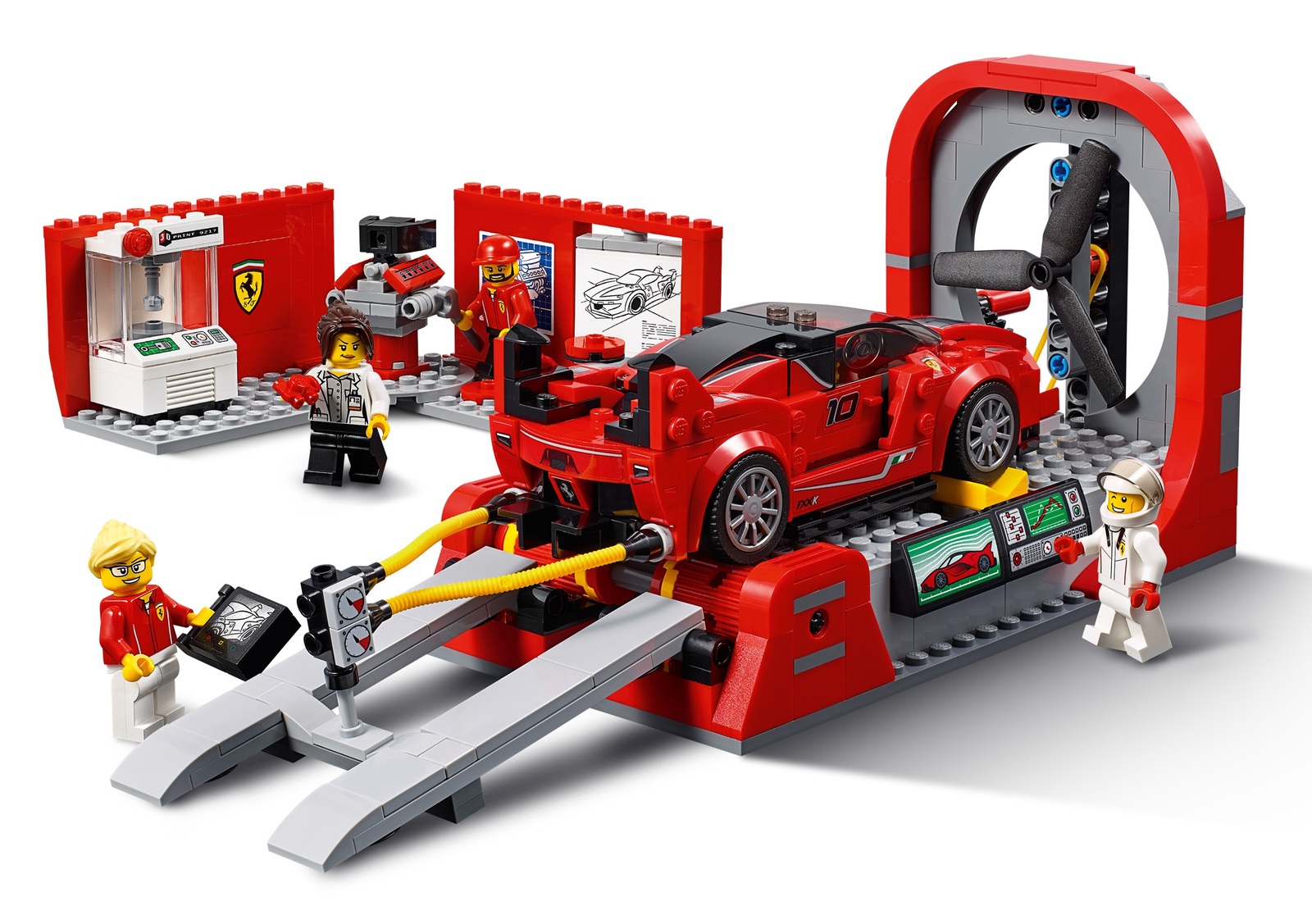 LEGO Speed Champions - Ferrari FXX K & Development Center (75882) image