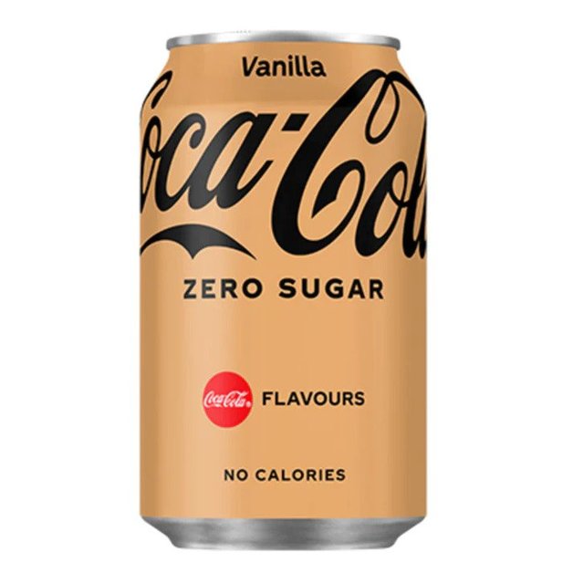 Coca-Cola Vanilla Zero Sugar Cans - 330ml (24 Pack)