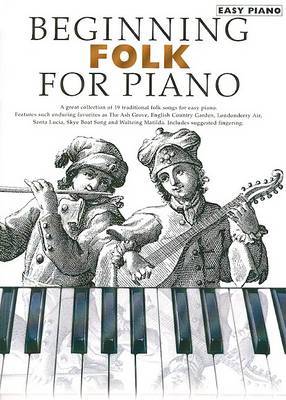 Beginning Folk For Piano by Music Sales image