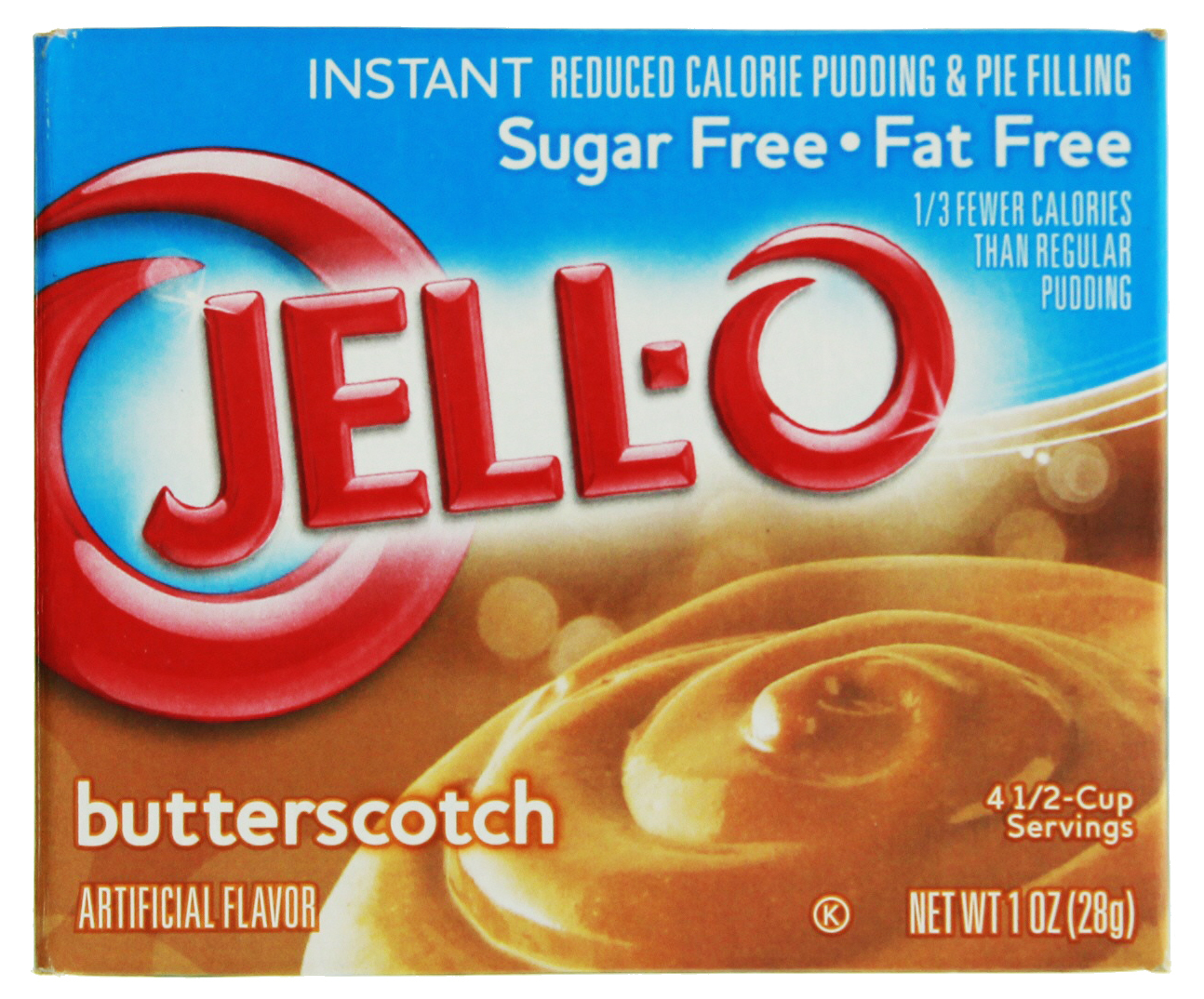 Kraft JellO Instant Butterscotch Pudding & Pie Filling 28g at Mighty