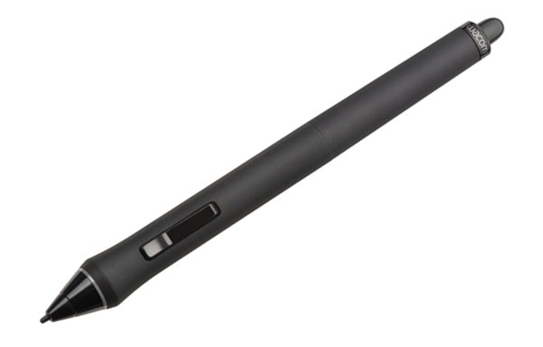 Wacom KP-501E-01 Grip Pen with Stand And Stroke Nibs image