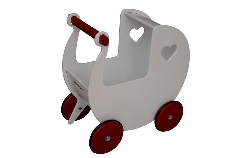 Moover Doll's Pram - White image