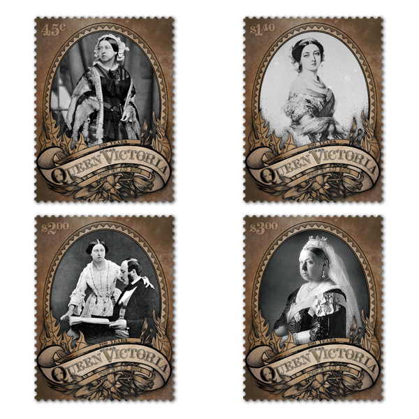 Queen Victoria 200 Years Set of Mint Stamps at Mighty Ape Australia
