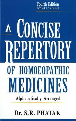 Concise Repertory of Homeopathic Medicines image