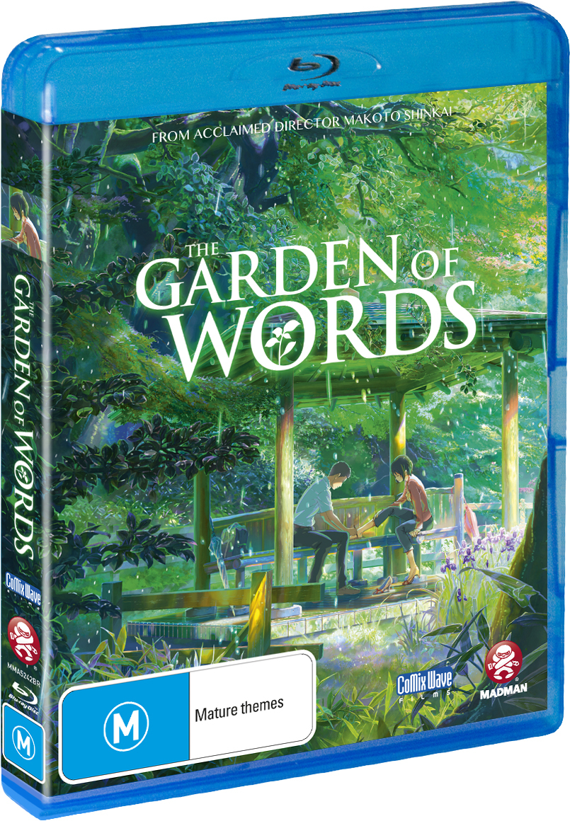 The Garden of Words on Blu-ray