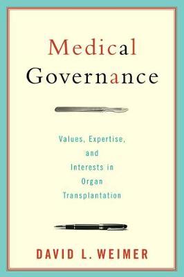 Medical Governance by David L. Weimer image