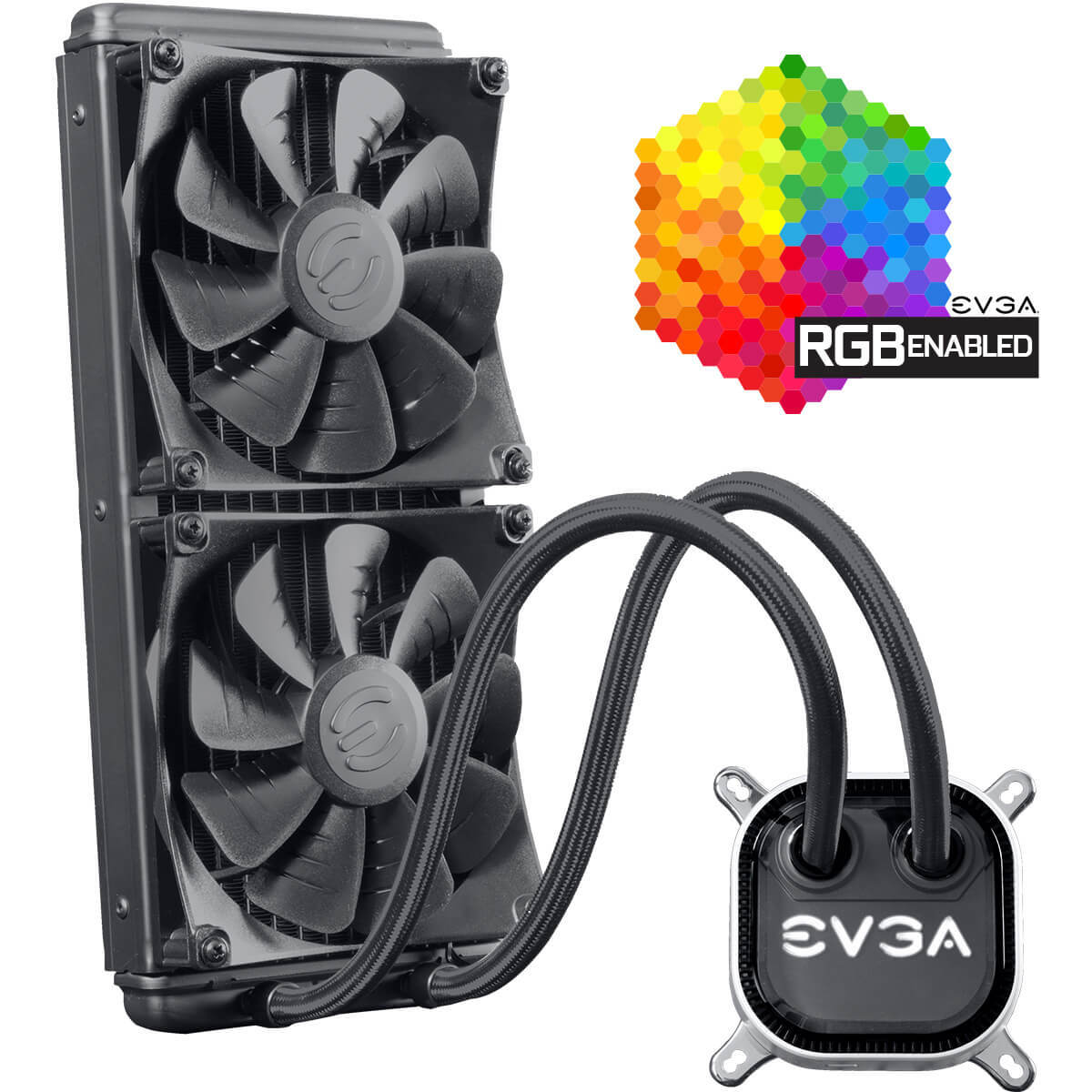 EVGA 280 RGB LED AIO Water Cooler image