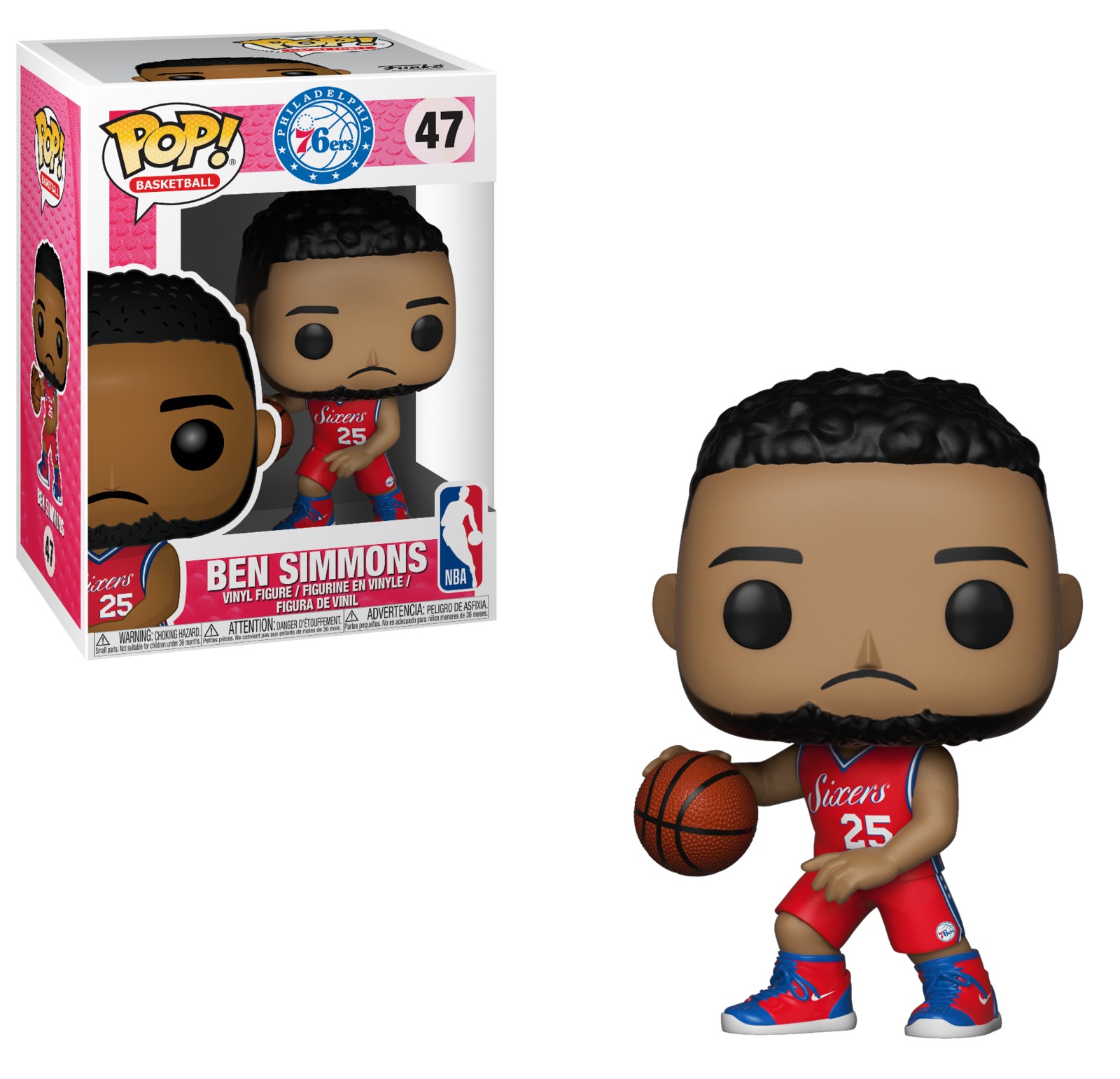 NBA: Sixers - Ben Simmons Pop! Vinyl Figure image