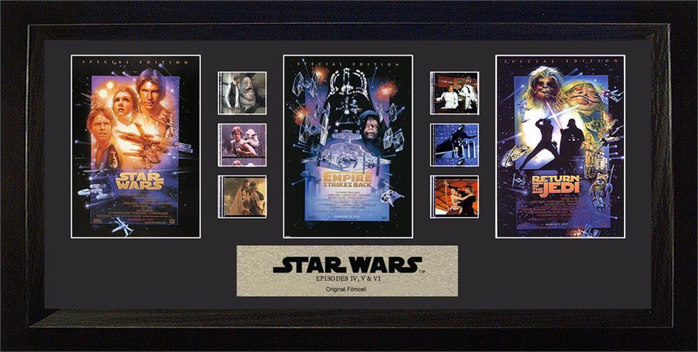 FilmCells: Montage Frame - Star Wars IV-VI (Character Trilogy) image