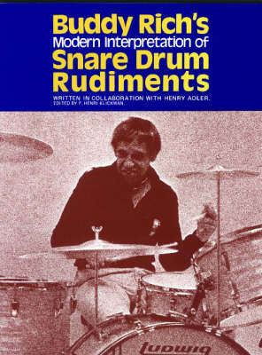 Buddy Rich's Interpretation of Snare Drum Rudiments image