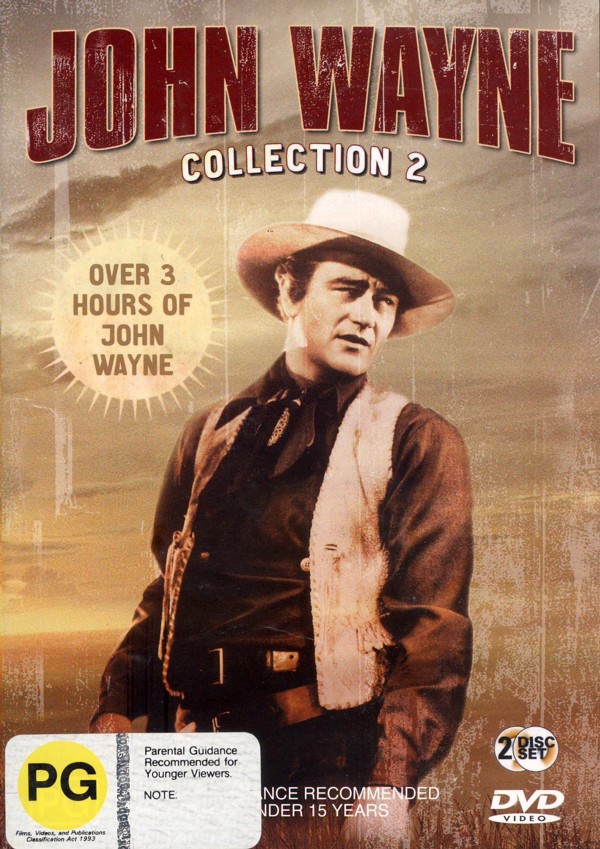 John Wayne Collection 2 (4 movies on 2 discs) on DVD image