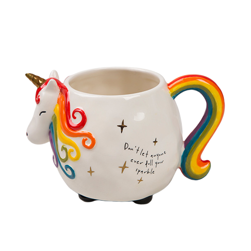 Natural Life: Folk Mug - Unicorn