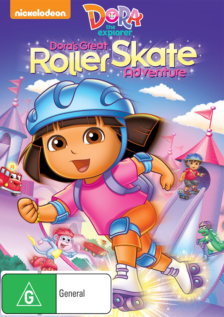 Dora The Explorer - Dora's Great Roller Skate Adventure on DVD image
