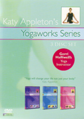 Katy Appleton - Yogaworks Series (3 Disc Set) on DVD Katy Appleton - Yogaworks Series (3 Disc Set) on DVD