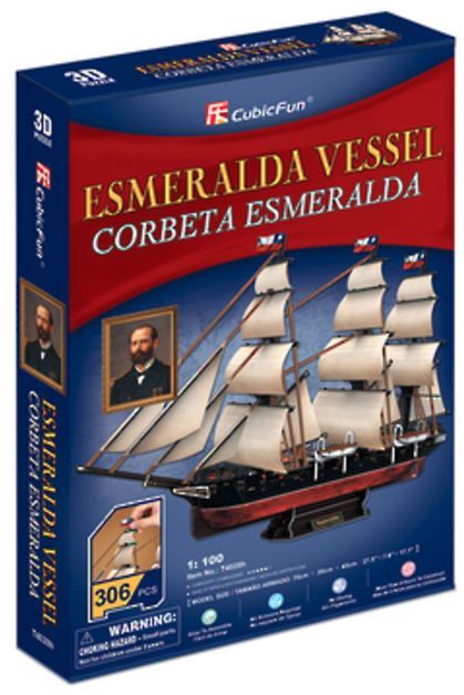 Cubic Fun: Esmeralda Vessel - 306 Piece 3D Puzzle