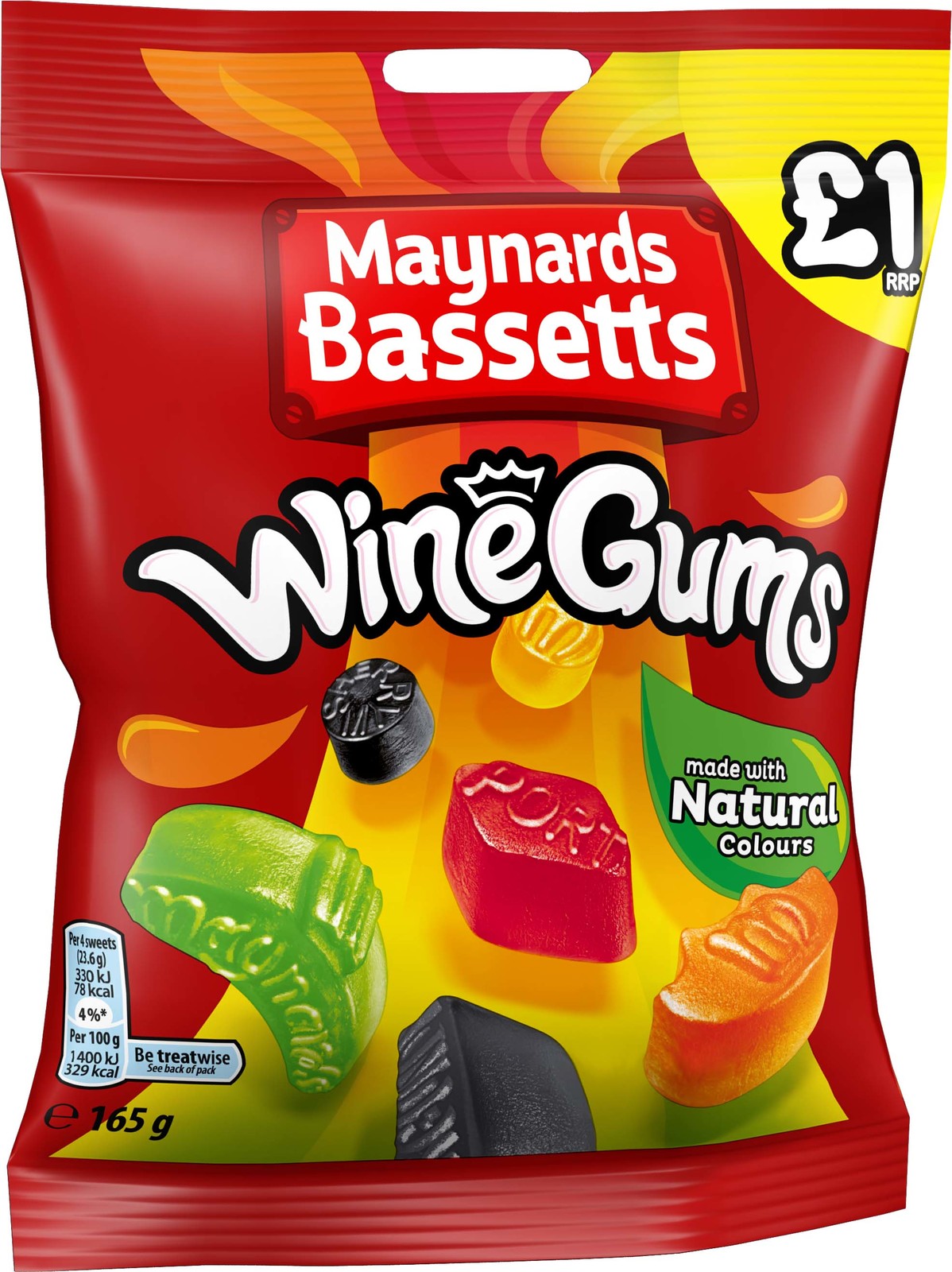 Maynards Wine Gums 165g image