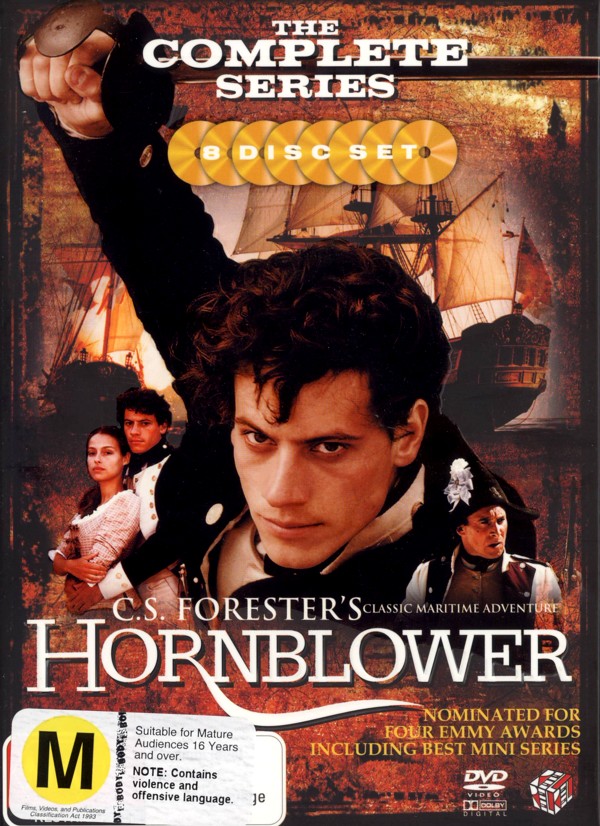 Hornblower - The Complete Series (8 Disc Box Set) on DVD image