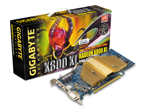 Gigabyte Graphics Card Radeon X800 XL  256M VIVO AGP image