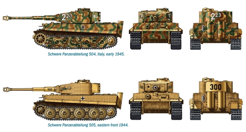 Italeri: 1/72 Pz. Kpfw. VI Tiger - Fast Assembly Kit image