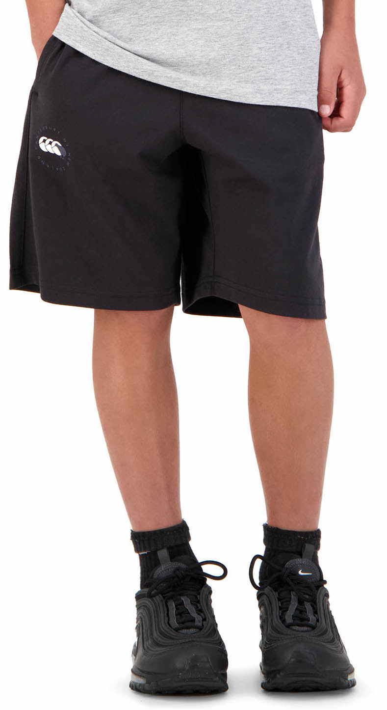 Knit Short - Jet Black (Size 16) | Boy 