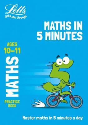 Letts maths in 5 minutes age 10-11 by Letts KS2 image