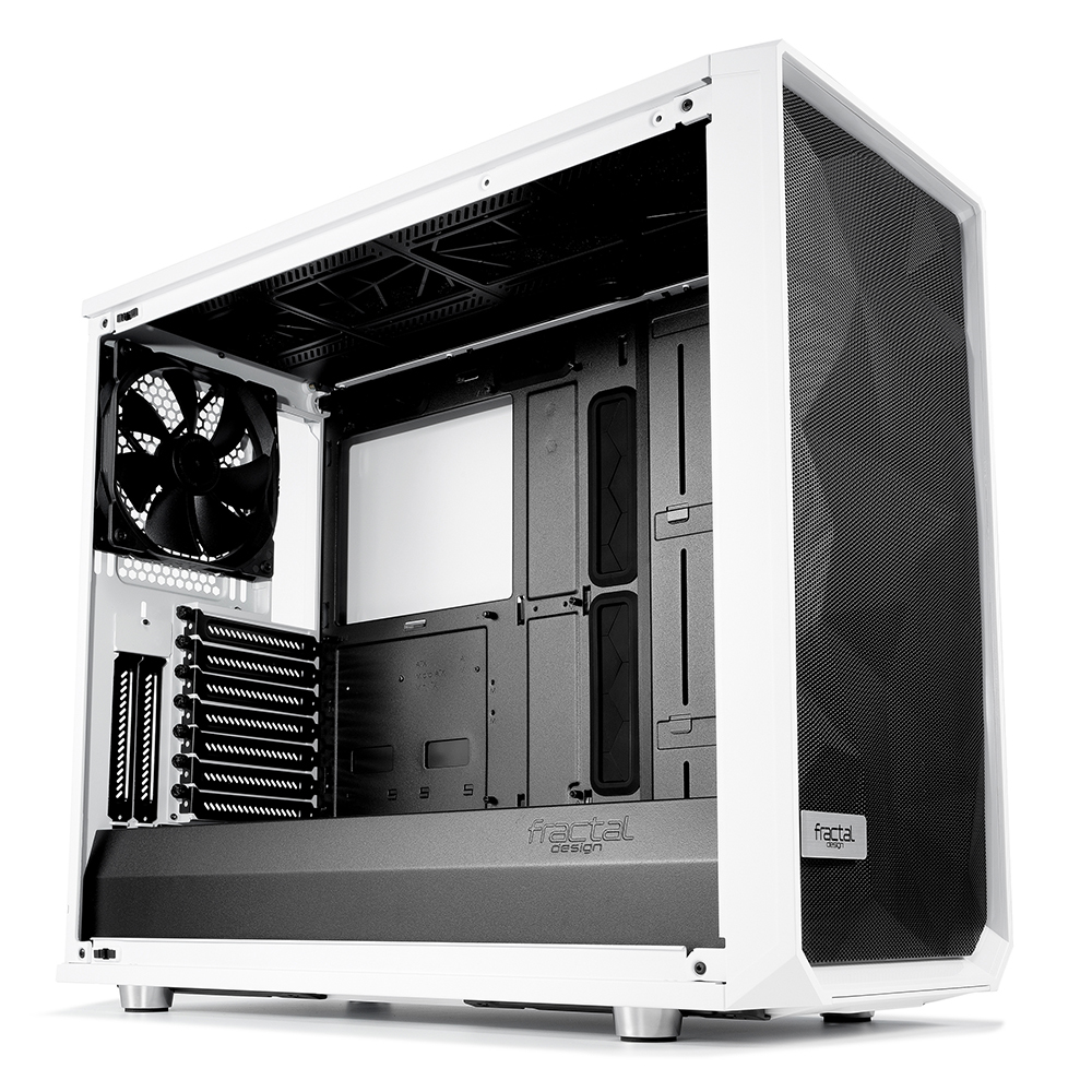 Fractal Design: Meshify S2 - White - Clear Tempered Glass image