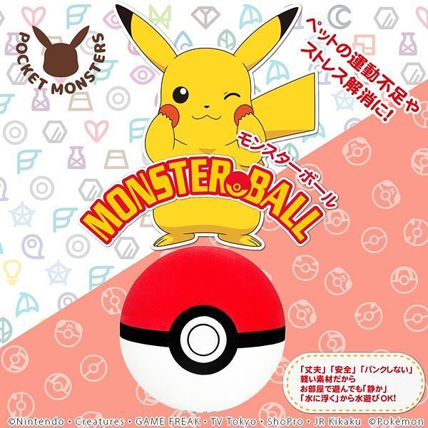 Buy Pokemon Pet Toy Poke Ball at Mighty Ape NZ