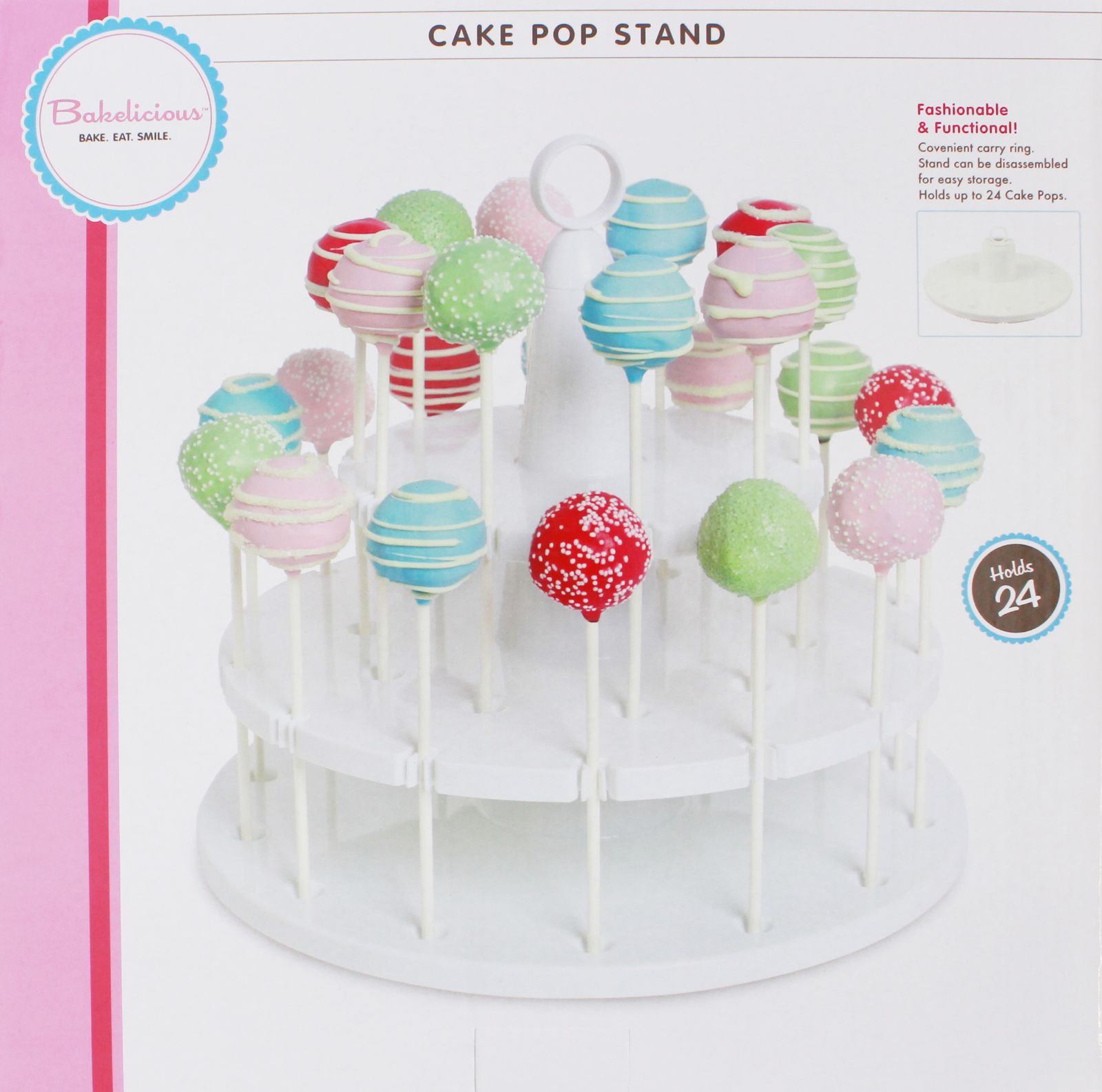 Bakelicious Cake Pop Stand (24 Pops) at Mighty Ape NZ