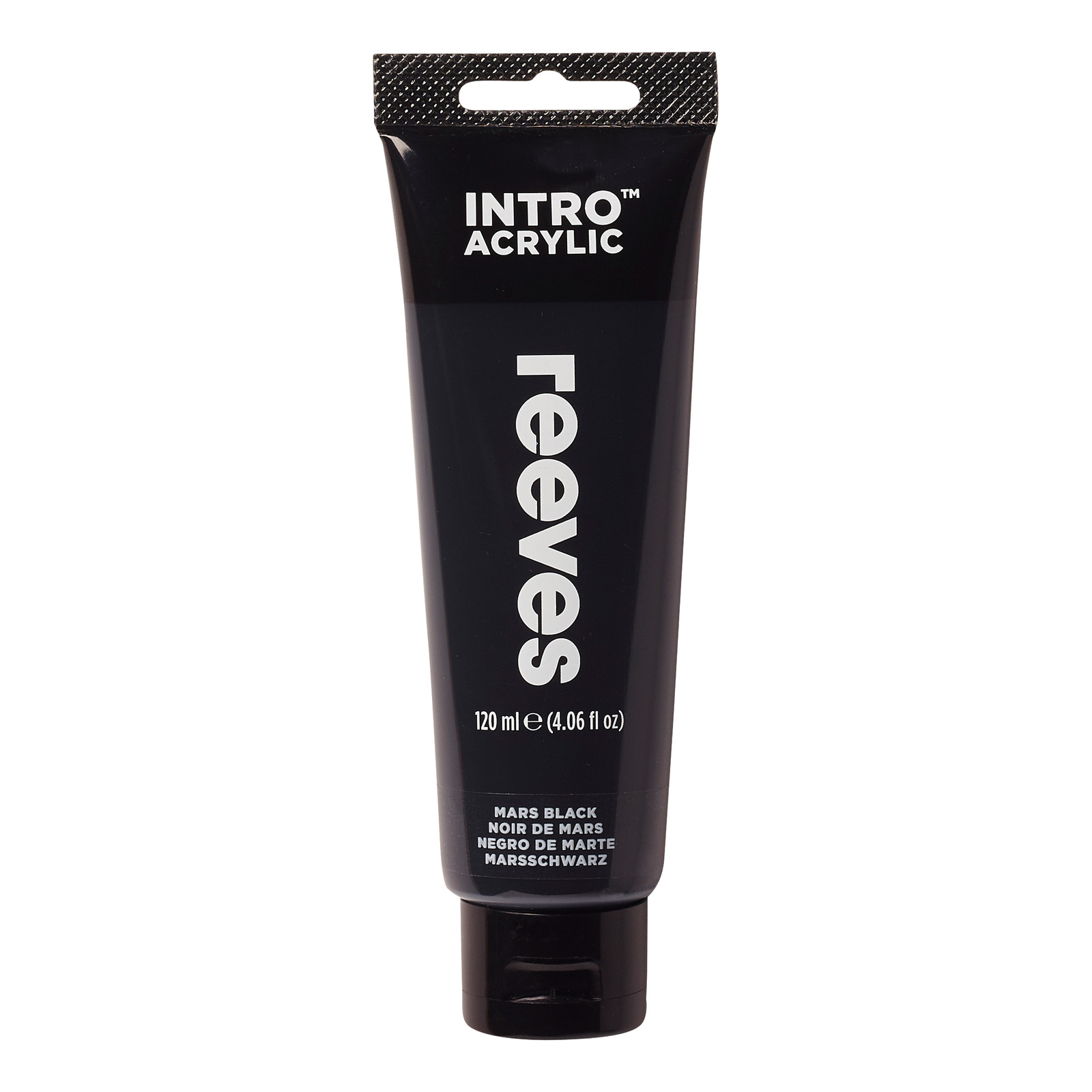 Reeves Intro Acrylic - Mars Black (120ml)