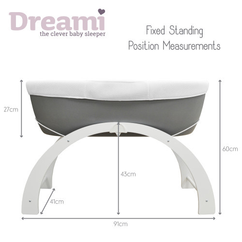 Shnuggle Dreami Baby Sleeper - White image