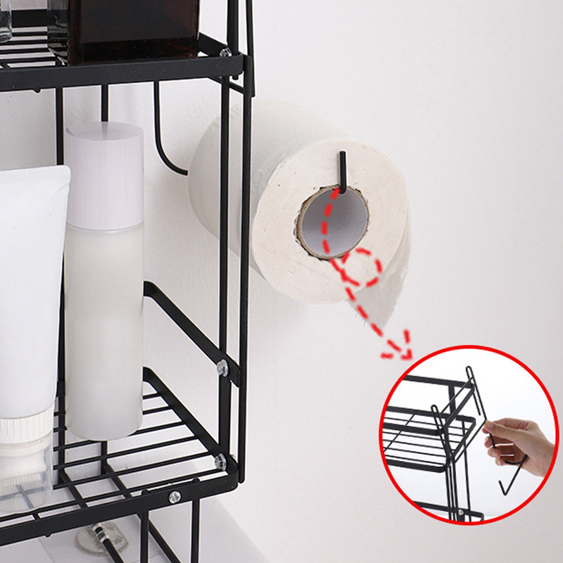 Detachable DoubleLayer Toilet Rack at Mighty Ape NZ