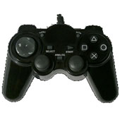 Thrustmaster Analog Gamepad (Blue) on PS2