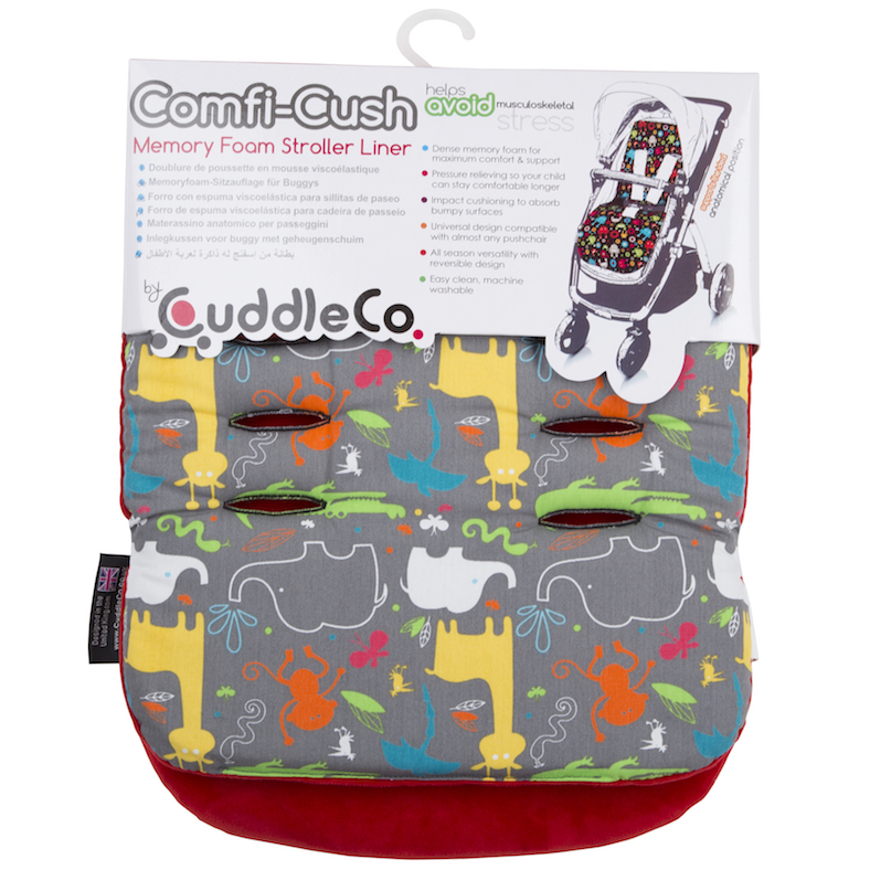 cuddleco memory foam stroller liner