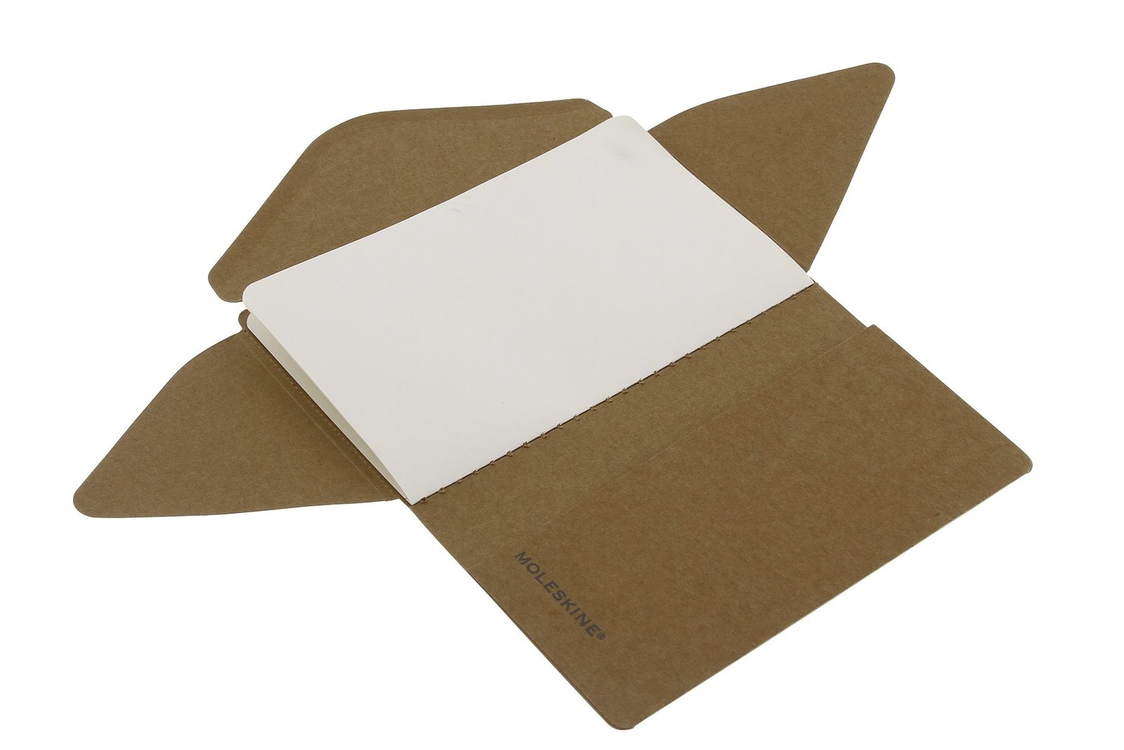 Moleskine Pocket Postal Notebook - Kraft Brown image