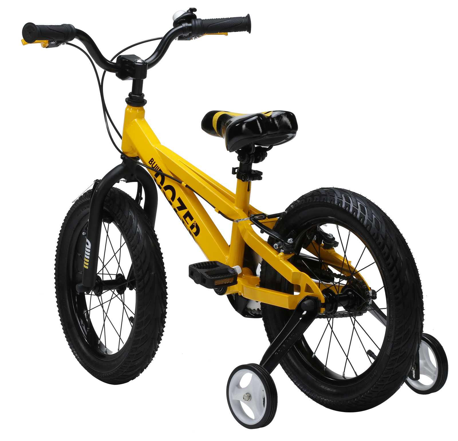 RoyalBaby: Bull Dozer RB-23 - 18" Bike (Yellow)