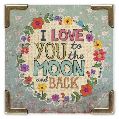 Natural Life: Corner Magnet - Love You Moon image