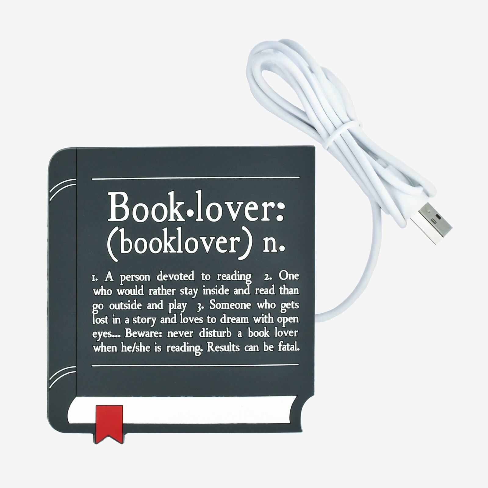 Legami USB Mug Warmer Booklover at Mighty Ape NZ