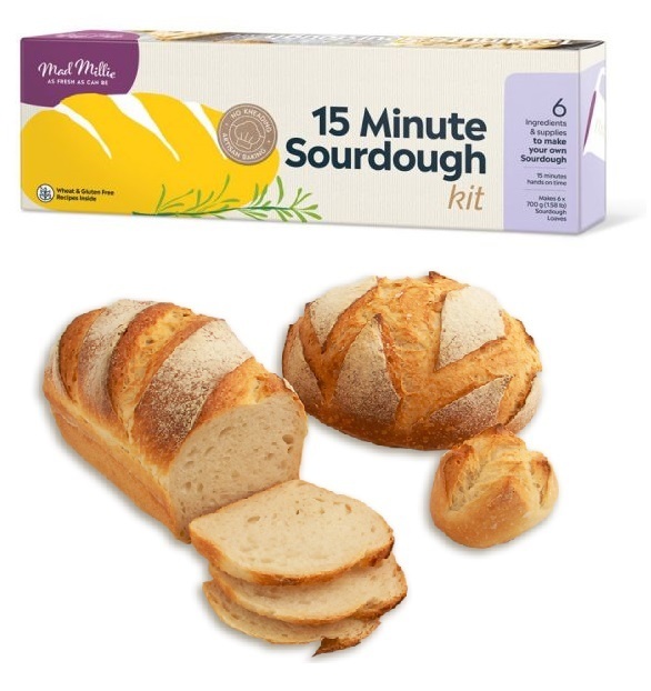 Mad Millie: 15 Minute Sourdough Kit