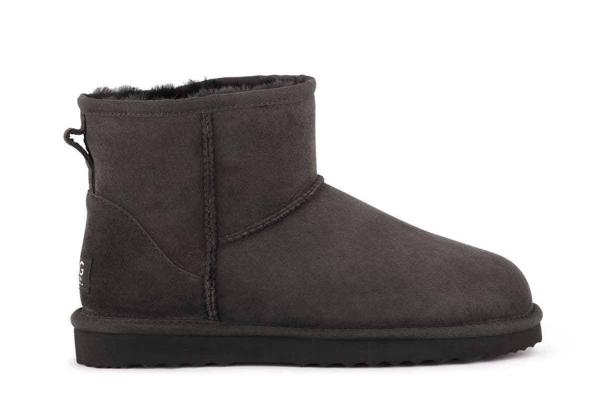 Outback Ugg Boots Mini Classic Premium Double Face Sheepskin (Chocolate,