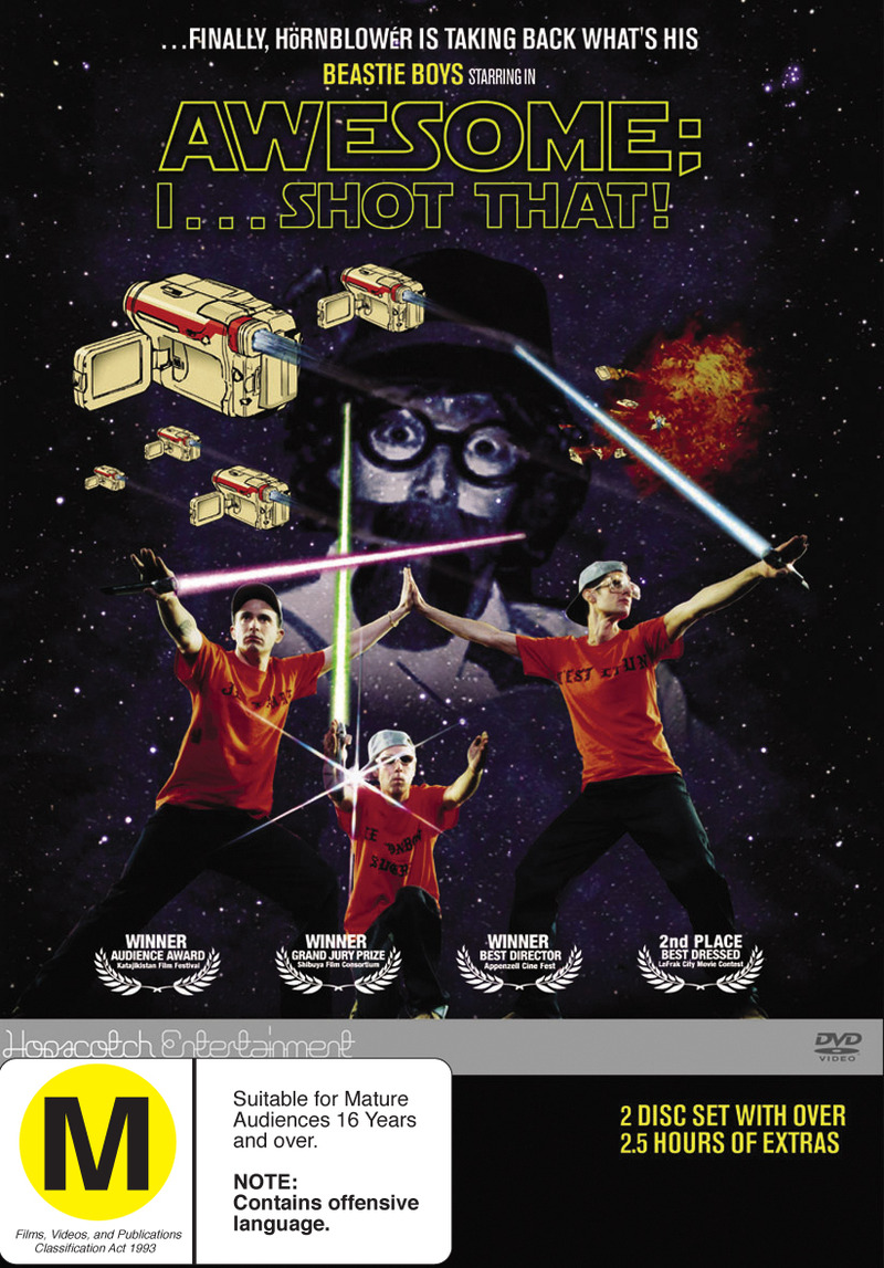 Beastie Boys In Awesome I Shot That! on DVD image