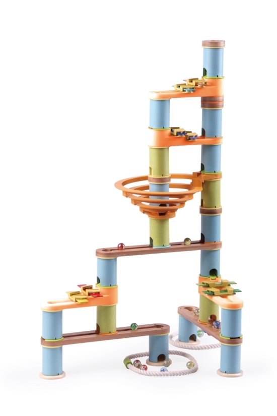 Buy Bamboo Builder Marble Run 127pc at Mighty Ape NZ