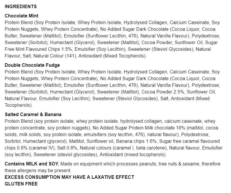 Horleys Protein 33 Low Carb Bars - Double Chocolate Fudge (12 x 60g Pack) image