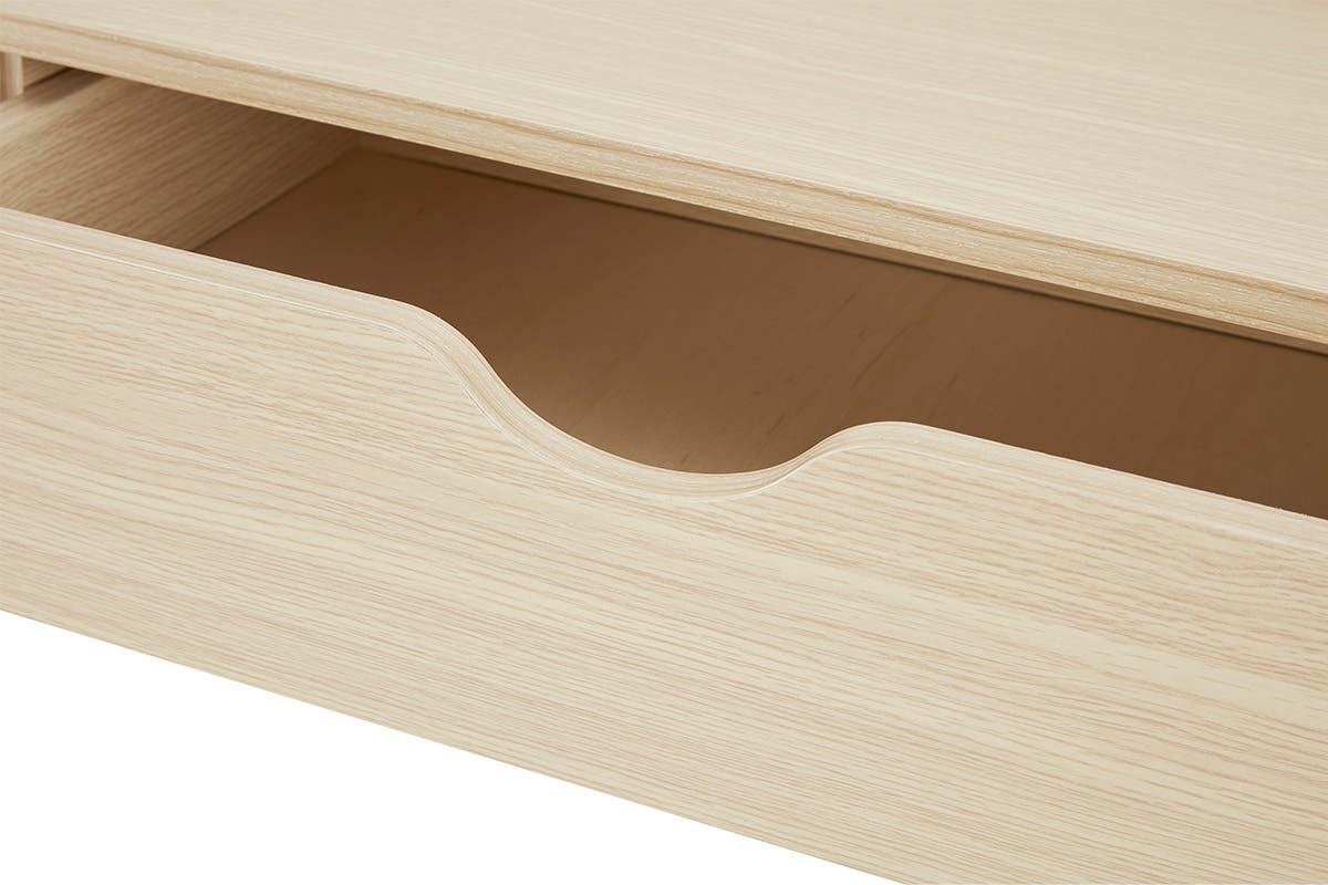 Buy Ovela Montreal Desk (Oak/White) at Mighty Ape NZ