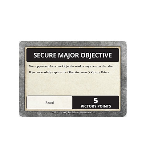 Flames of War: Fog of War - Objective Cards