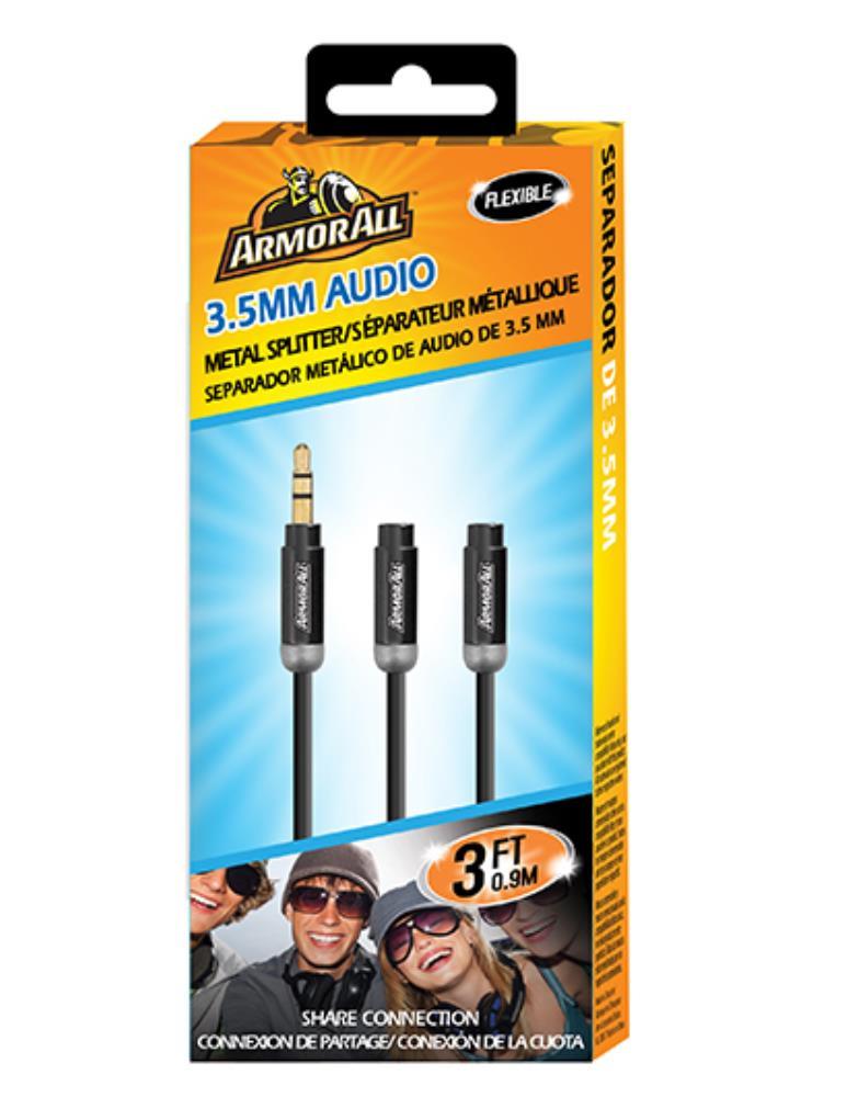 Armor All: Metallic Audio 3.5mm Splitter (0.9M) image