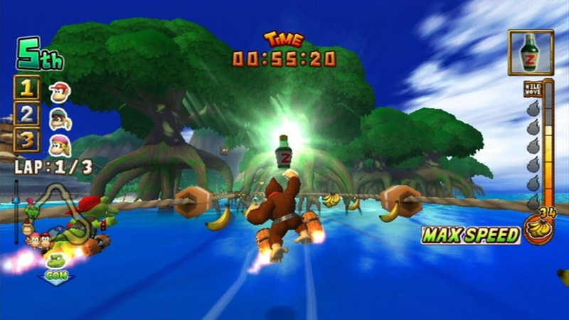 Donkey Kong Jet Race (AKA Donkey Kong Barrel Blast) for Nintendo Wii image