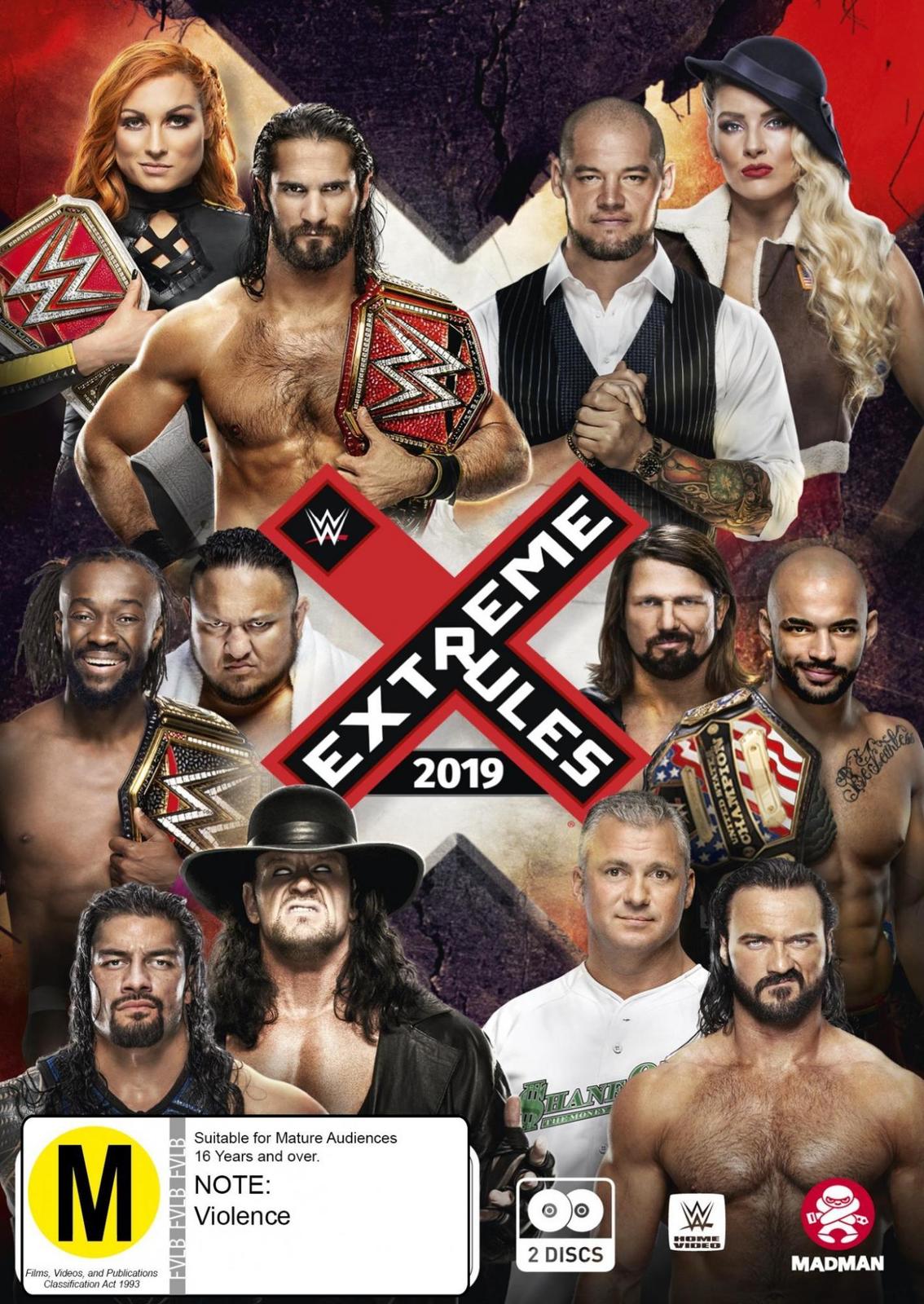 WWE: Extreme Rules - 2019 on DVD image