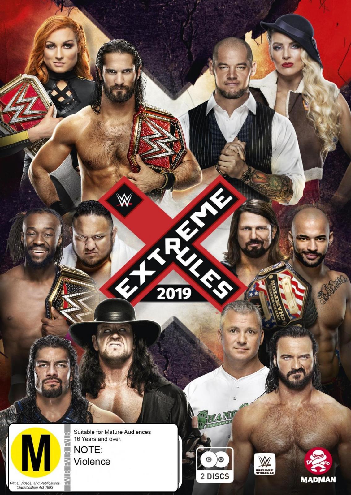 WWE: Extreme Rules - 2019 on DVD