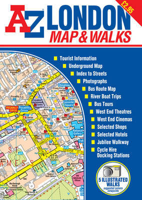 A-Z London Map and Walks by Geographer's A to Z company image