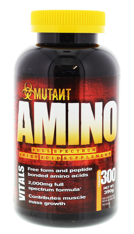 Buy Mutant Amino Tabs (300 Pack) at Mighty Ape NZ